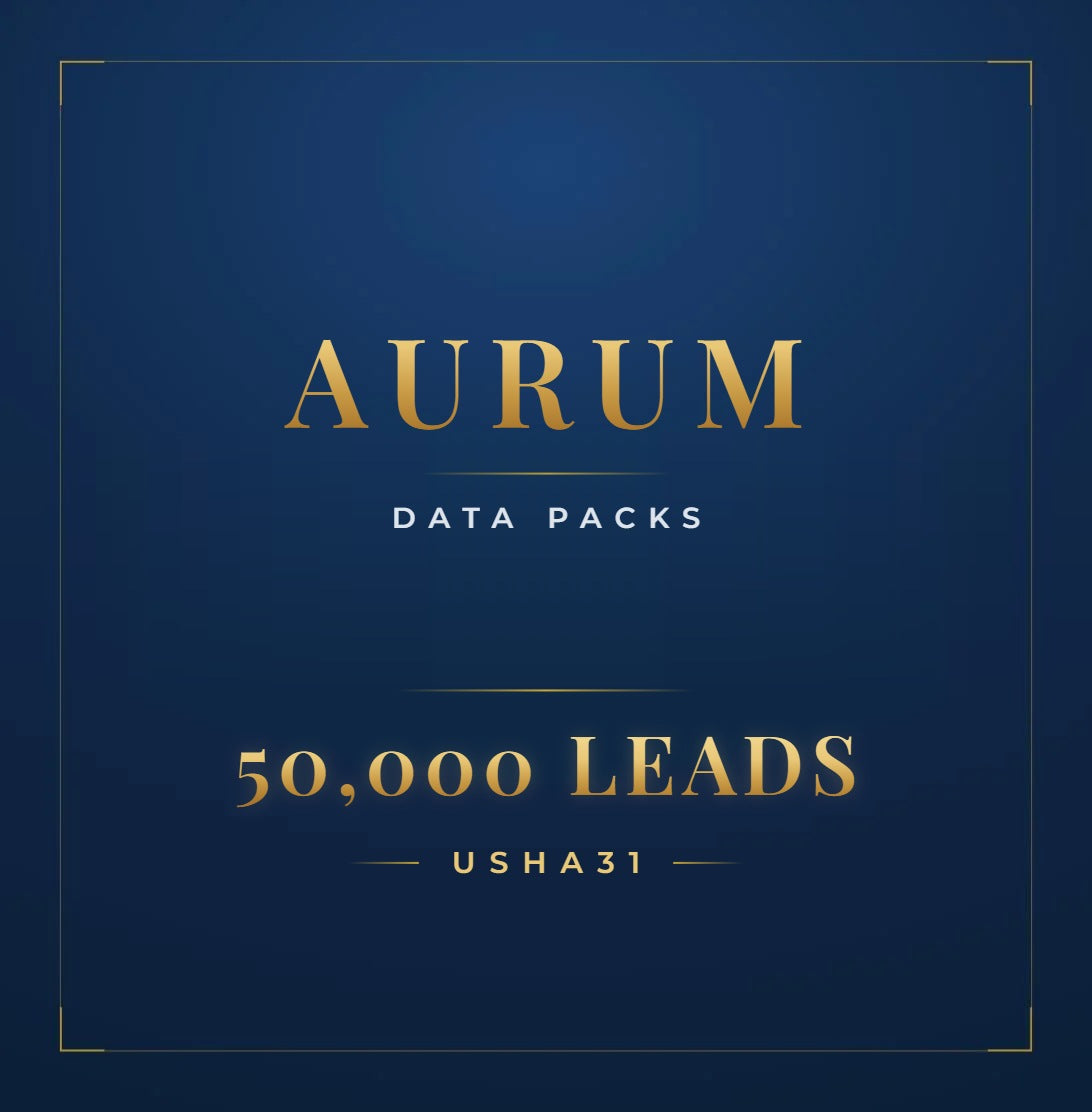 High-Income · 50,000 Leads · USHA31 · Pack 003