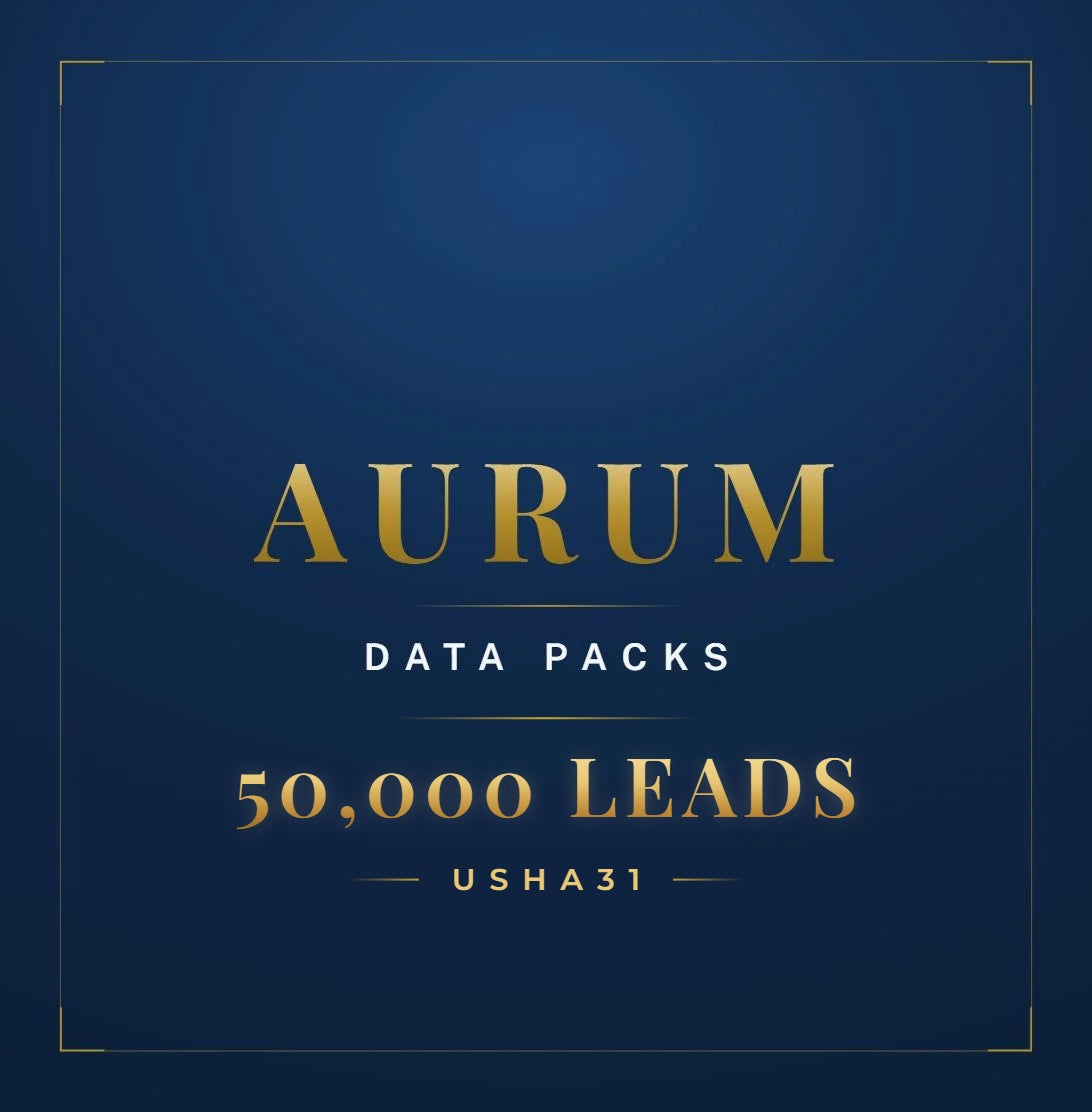 High-Income · 50,000 Leads · USHA31 · Pack 002